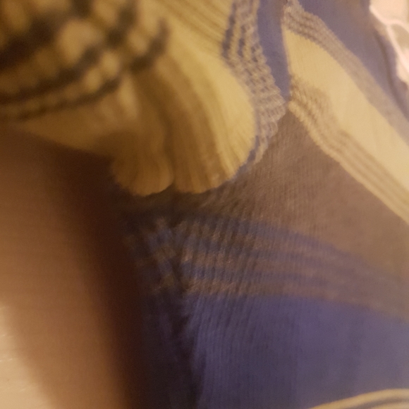 👚 GAP Stripped Blue & Green Long Sleeve Shirt - Picture 5 of 9